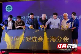南县经济促进会上海分会在上海成立图片