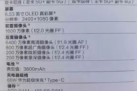 华为nova8 SE配置曝光！有标准版和高配版 芯片不同图片