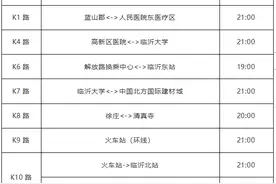 临沂公交线路执行冬季运营时间，部分线路末班发车时间看这里图片
