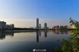 阳光蓝天白云“同框”，武汉“醉”美秋色来了图片