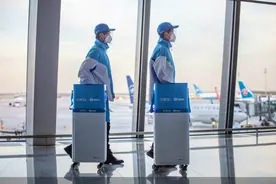 饿了么进驻大兴机场 外卖送至登机口图片