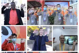 直通进博会丨CIIE来了，先学个手势来打call图片