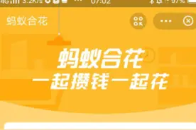 支付宝上线“蚂蚁合花”在金融+社交这件事上又玩出新花样图片