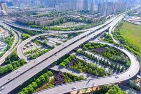 西安又一批新建高架道路桥梁将交付使用图片
