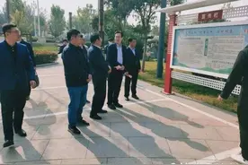 省委宣传部调研泰安高铁社区“扫黄打非”进基层示范点创建工作图片