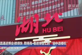 直通进博会|修得快 爬得高 看进博会上的“空中造楼机”视频封面