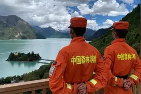 “火焰蓝”两周年｜旖旎的尼洋河畔，森林消防员谱写林海之歌图片