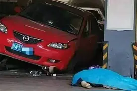 悲剧！南宁一车主检查车辆时不幸被压死图片