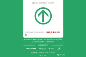 官方回应上海行程卡变红：仅作出行提示不关联健康状况图片