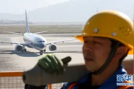 贵阳龙洞堡国际机场3号航站楼主体结构完工图片