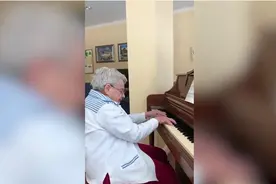 灵魂里的音乐，92岁奶奶患老年痴呆症仍能弹奏贝多芬名曲视频封面