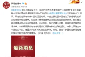 联合国副秘书长：现在世界有点像中国“三国时期”图片