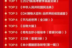 《2021新高考数学真题全刷》，京东双11最受欢迎纸质书是这本图片