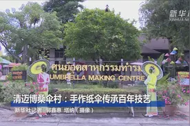清迈博桑伞村：手作纸伞传承百年技艺视频封面
