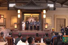 汪涵、谢可寅、钱正昊、李浩源集体亮相《登场了！敦煌》发布会为敦煌助力图片