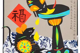 探访画画的baby们：脑洞特别大，“甲虫羡慕毛毛虫的小”图片