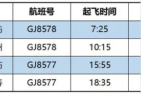 再增航线！潍坊机场航班调整图片
