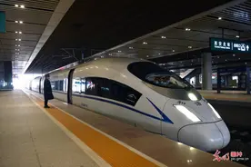 西银高铁开始全线按图试运行图片