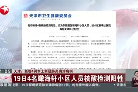 天津：新增4例本土新冠肺炎确诊病例——19日4名瞰海轩小区人员核酸检测阳性视频封面