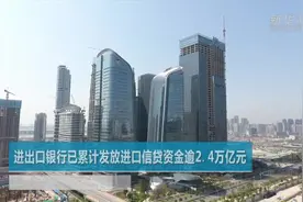 进出口银行已累计发放进口信贷资金逾2.4万亿元视频封面