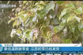 11月22日小雪，最低温跌破零度，江苏初雪已“发货”，请准备查收视频封面