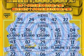 杭州男子刮中100万，解决家里两件大事图片