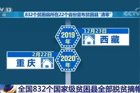 全国832个国家级贫困县全部脱贫摘帽 全国脱贫攻坚目标任务已经完成图片