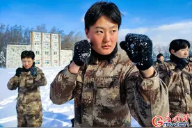 第78集团军某旅新兵营：迎风斗雪练兵急图片