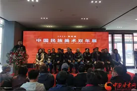 兰州喜迎第四届中国民族美术双年展 261件精品亮相图片