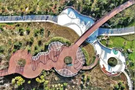 登顶茂岭山山体公园尽览“山泉湖河城”图片