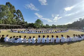 东莞康辉承接东莞今年首个万人研学团队图片