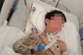 帮帮他！海口初二男生突发脑出血住进ICU！高昂治疗费愁坏家人……图片