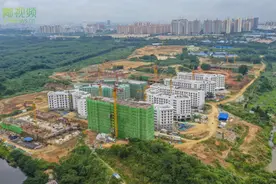 瞰海南 | 航拍建设中的海南电影学院 预计2022年3月招生图片