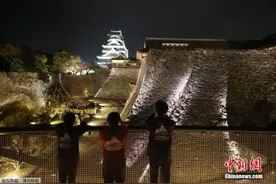 梦幻斑斓！地震后，日本熊本城首次“夜间公开”图片