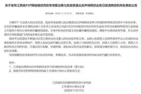 别了，P2P！网贷机构数量归零图片