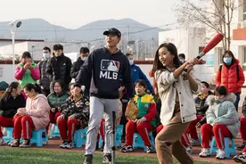 激活中国棒一代，MLB First Pitch棒球公益课落地北京怀柔图片