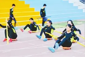 别人学校的体育课原来这么好玩图片