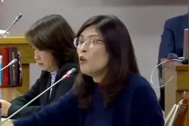 “史上最血腥”后又爆冲突，蓝绿现场拍桌对骂：民进党比猪内脏都臭图片