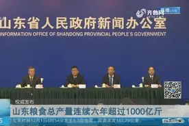 山东粮食总产量连续6年超1000亿斤，拟立法有效保障粮食质量安全视频封面