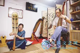 工匠精神复原古箜篌图片