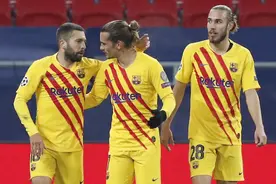 欧冠：登贝莱传射格子破门，巴萨客场3-0费伦茨瓦罗斯图片
