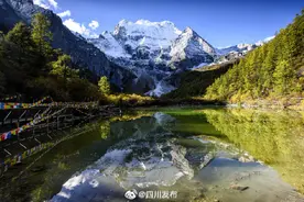 注意啦！四川稻城亚丁暂时关闭牛奶海五色海图片