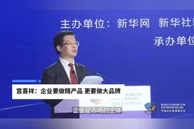 中国财富报道|宫喜祥：企业要做精产品，更要做大品牌视频封面