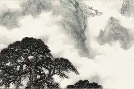 黎雄才山水：气势雄浑，风格老辣图片
