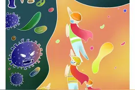 高职学子绘制插画“病毒退散”获全国大赛一等奖图片