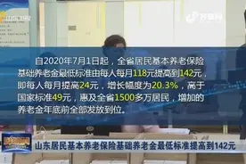 惠及1500万人！山东居民基本养老保险基础养老金最低标准提高啦视频封面