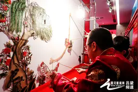 孝义皮影戏在西安耀眼亮相图片
