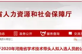 200人入选！河南省学术技术带头人名单公示图片