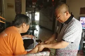 好儿子张建平：为母亲撑起一片天图片