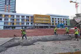 东莞虎门博涌小学新校建设工程即将竣工，明年社区孩子在家门口上优质公办小学图片